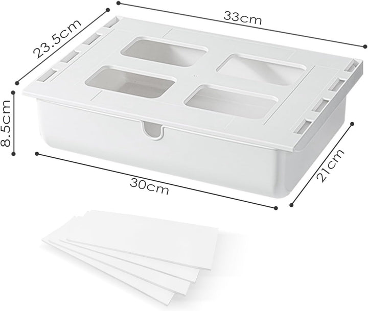 Schublade Unter Schreibtisch, Unterbau Schublade, Selbstklebende Organizer, Schreibtisch Schublade,