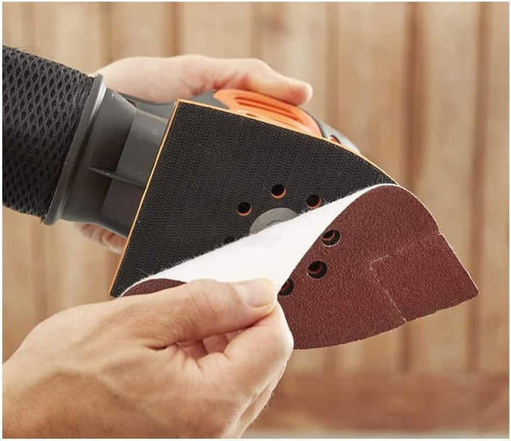 Black+Decker BEW200-QS 4-in-1 Multischleifer (Schwingschleifer-, Dreiecksschleifer-, Exzenterschleif