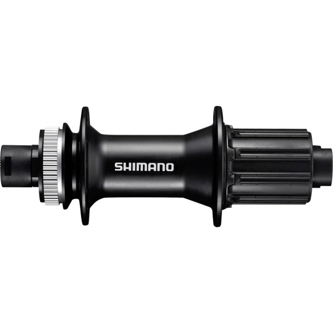 Shimano Unisex – Erwachsene FH-MT410 Kasseten-Hinterrad Nabe, Schwarz, 36 Loch