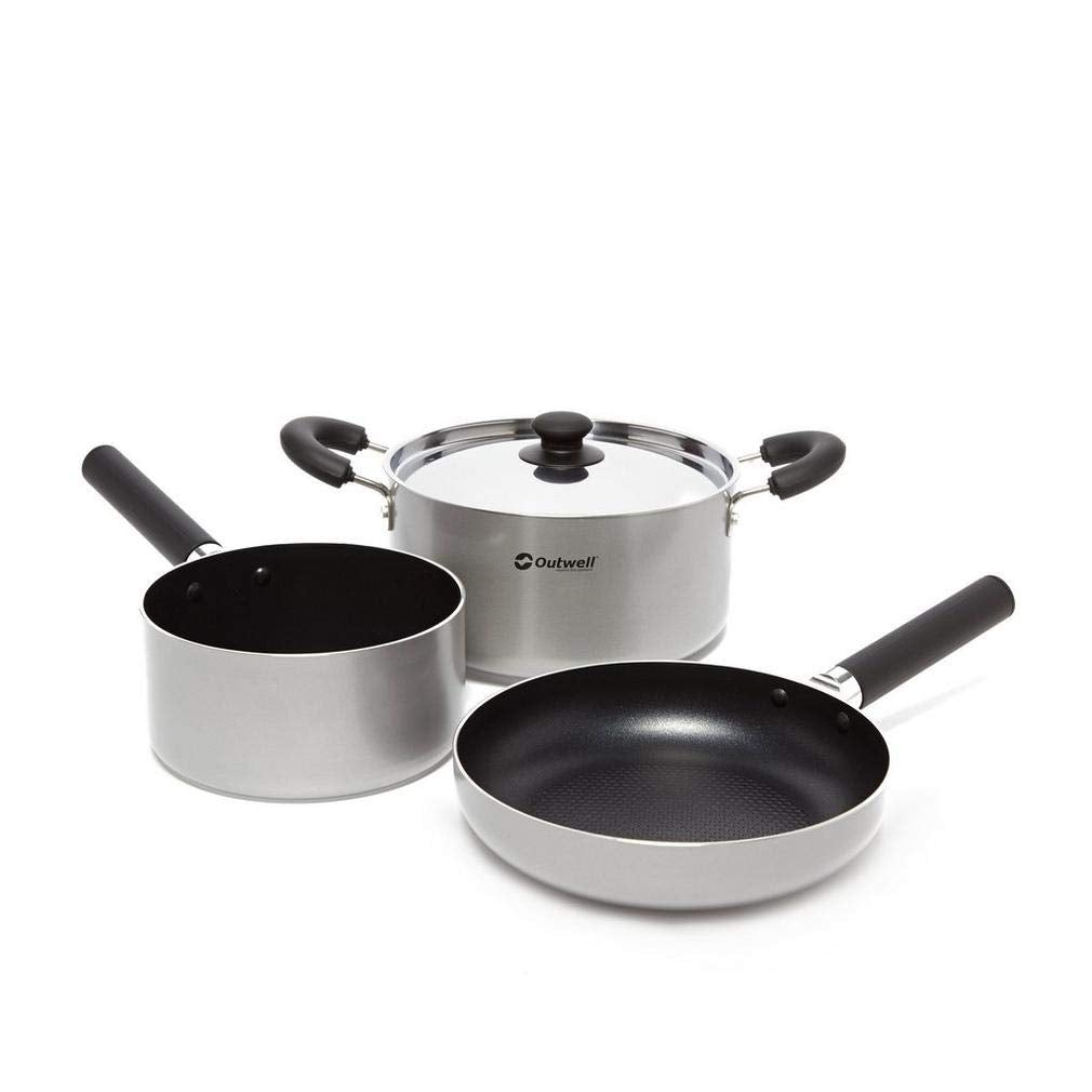 Outwell Kochset M Feast, Silver, One Size, 650132