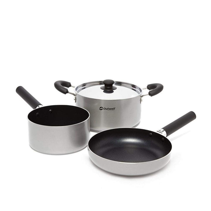 Outwell Kochset M Feast, Silver, One Size, 650132
