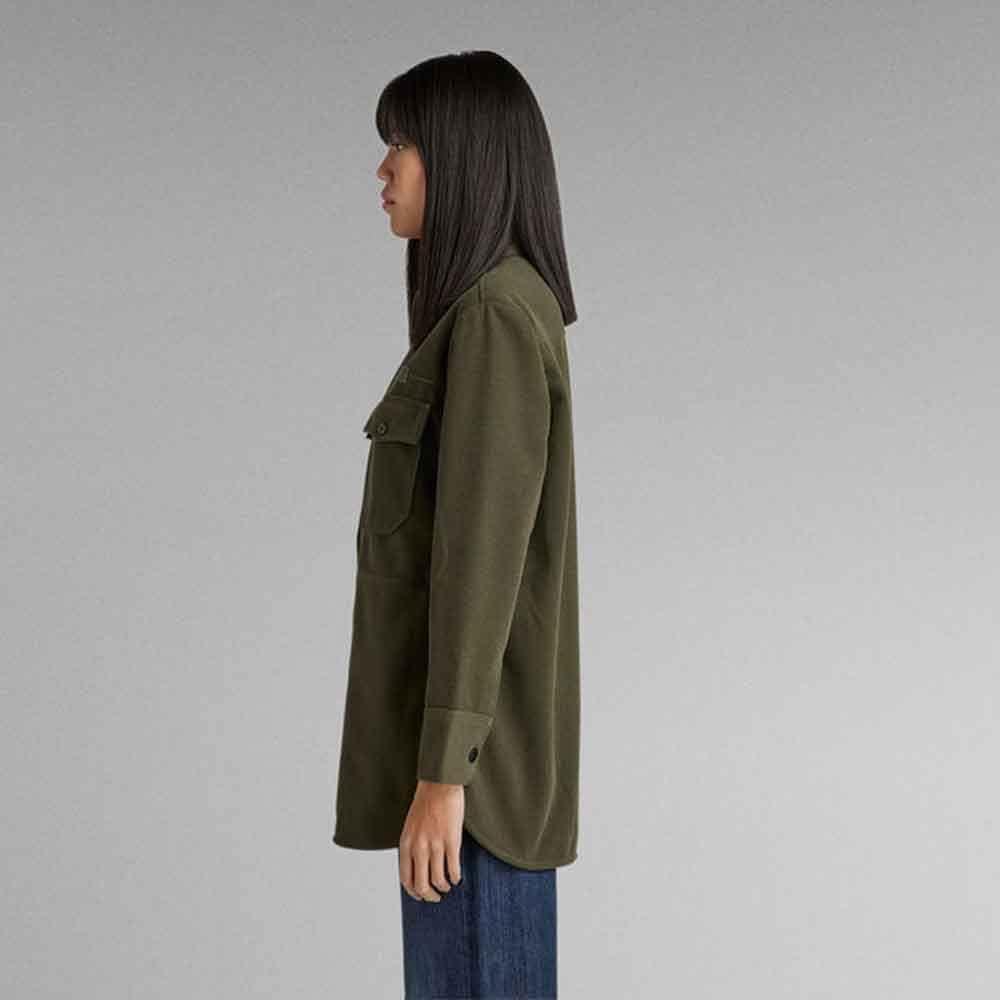 G-STAR Damen Boyfriend Overshirts, L Gr&#xFC;n (Lt Hunter D22178-d200-8165)