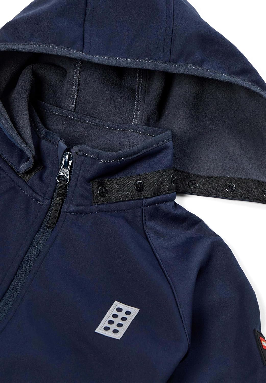 LEGO® Softshelljacke für Jungen und Mädchen - Winddichte und wasserabweisende Übergangsjacke mit abn