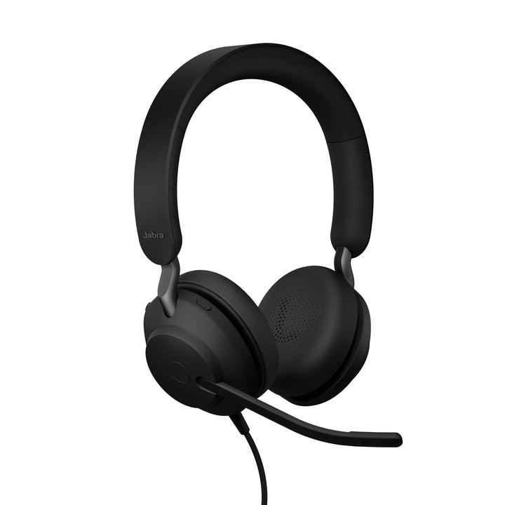 Jabra Evolve2 40 SE Kabelgebundenes Stereo-Headset mit Geräuschunterdrückung, Mikrofon und USB-C/A-K