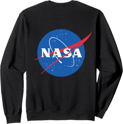 Official Nasa Logo - Meatball - Front and Back Print Sweatshirt