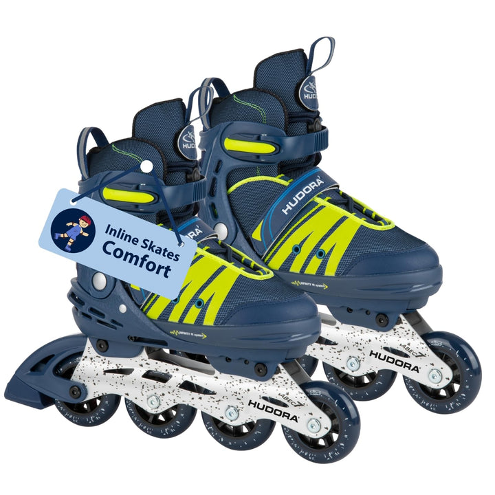 HUDORA Inlineskates Comfort, Softboot Inliner für Kinder, Jugendliche und Erwachsene - Verschiedene