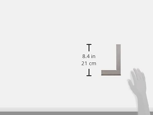 Helios Preisser Anschlagwinkel GG 1 (DIN 875, für Winkelprüfungen, Schenkellänge: 200 x 130 mm) 0370