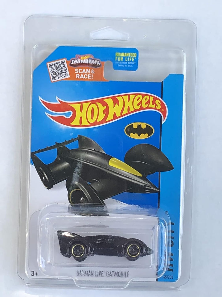 Hot Wheels, 2015 HW City, Batman Live! Batmobile [Black] Die-Cast Vehicle #65/250 by Mattel