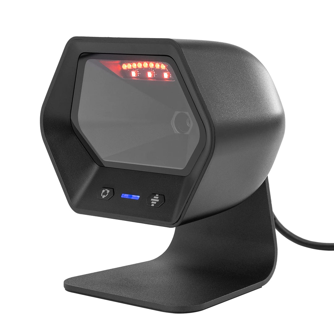NETUM 1D 2D QR Präsentationsscanner mit USB-Barcodescanner, Omnidirektional, kabelgebunden, für Mobi
