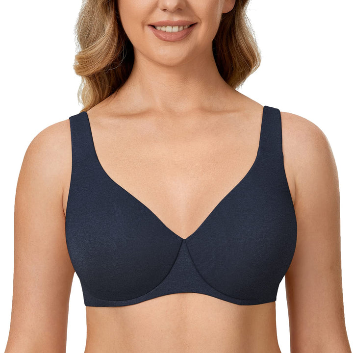 DELIMIRA AISILIN Damen Minimizer BH mit Bügel ohne Polster Vollschalen Grosse Grössen Unterwäsche 75