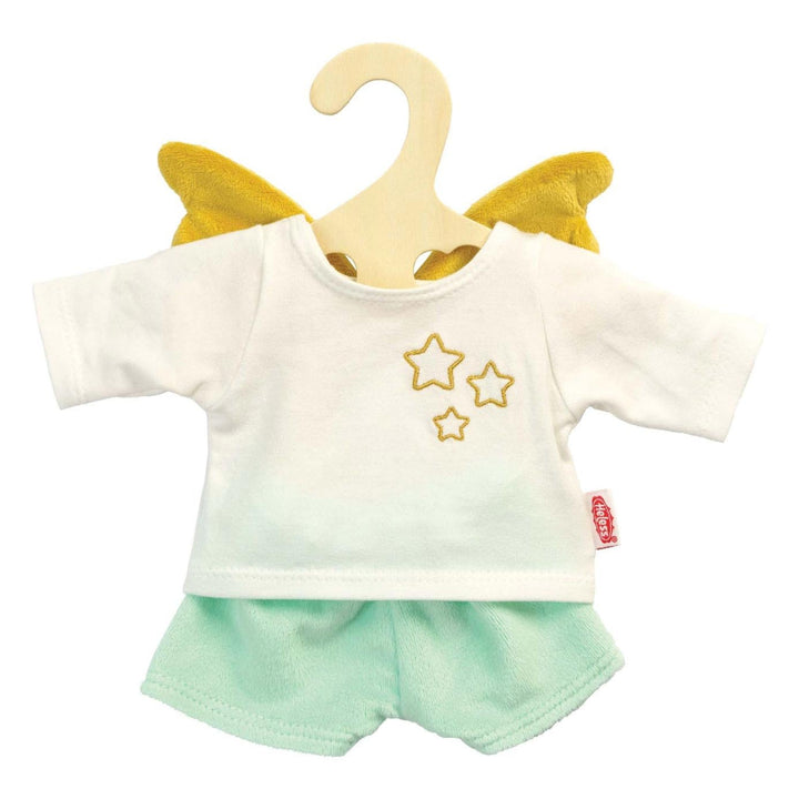 Heless 9175 - Puppenkleidung im Design Schutzengel Hope, 2 teilig mit T-Shirt und Shorts für Puppen