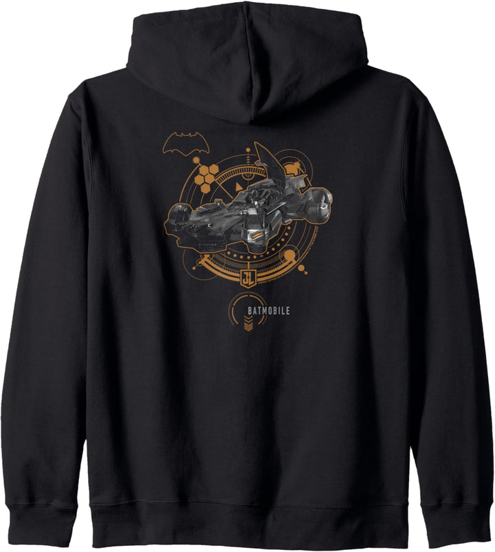 Justice League Movie Batmobile Kapuzenjacke
