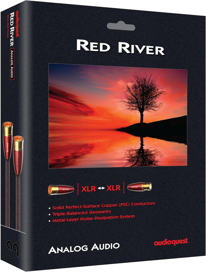 AudioQuest 3,0 m PR Red River XLR