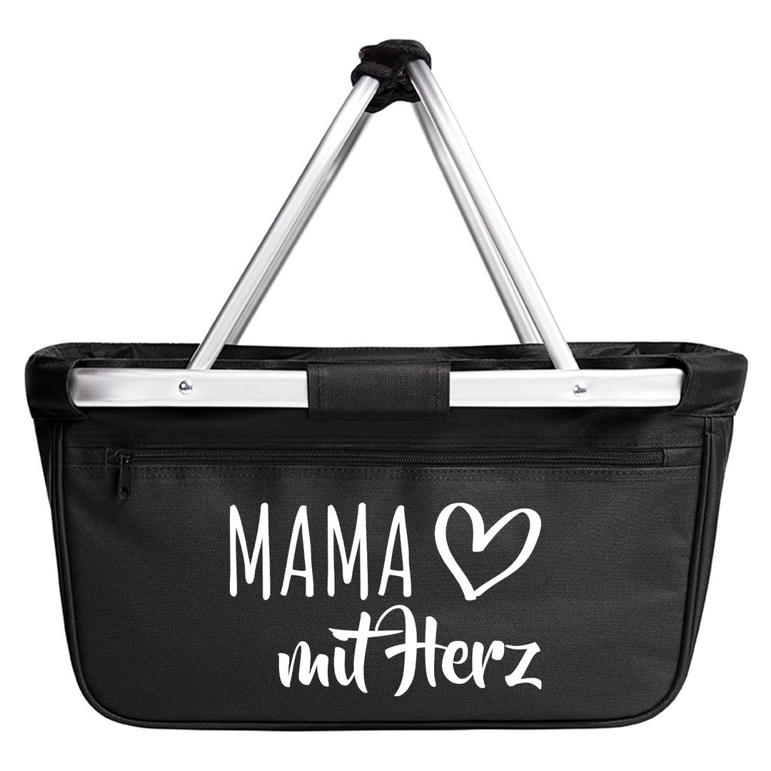 Huuraa Einkaufskorb Mama mit Herz Geschenk