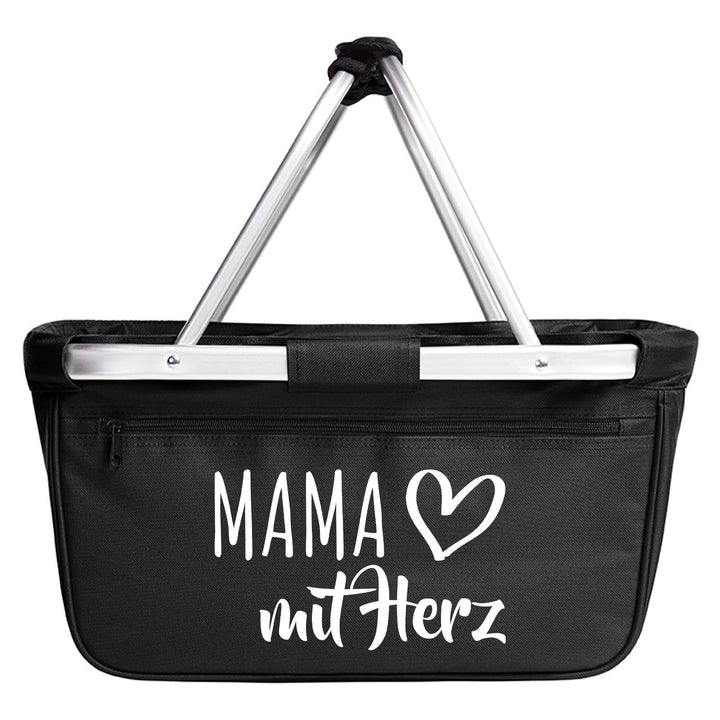 Huuraa Einkaufskorb Mama mit Herz Geschenk