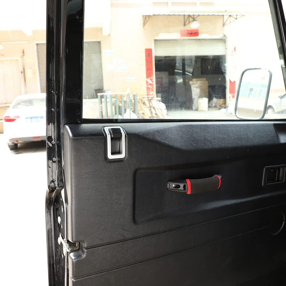 Türschlossabdeckung aus Aluminiumlegierung, für LR Defender 90 110 130 2004–2019 Türschloss-Ringabde