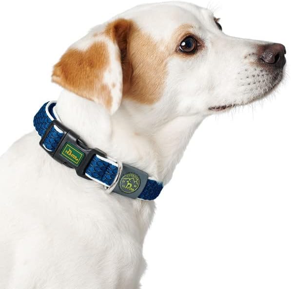 HUNTER Hundehalsung HILO VARIO BASIC, Farbe: orange, innovatives 3D-Mesh-Material, atmungsaktiv, lei