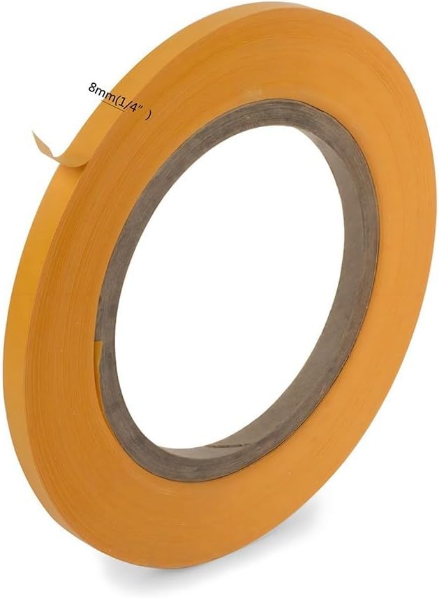Easy Application Guitar Fretboard Masking Tape No Residual Glue, 3 Sizes