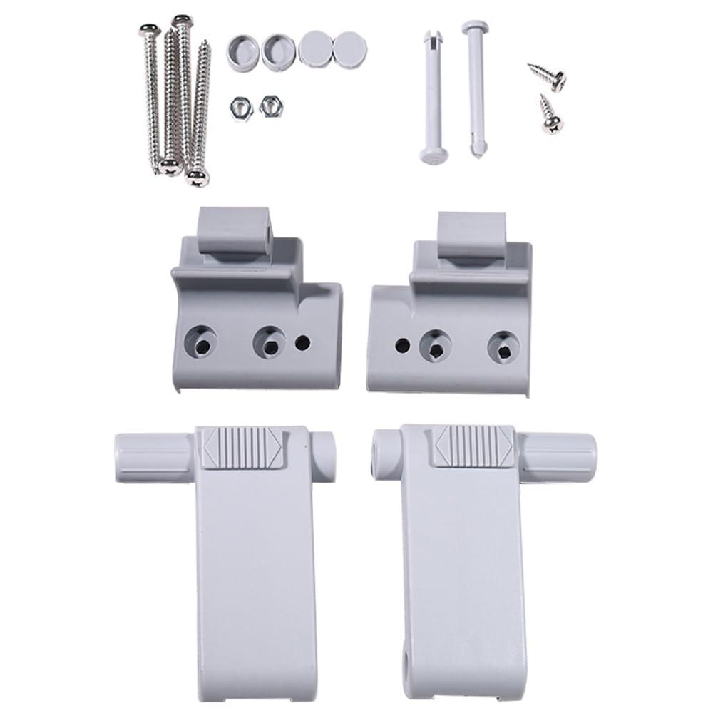 VHEUHZ Ersatzteil für Braas Atelier-Fenster Dachfenster Griffhebel-set und Konsolen-Set BA/DA 1992+