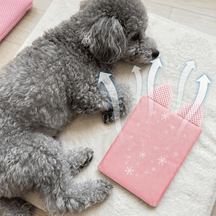 Generisch Kühlpack-Hülle | Netz-Luftkissen-Tasche | Hunde Sommer Kühlbeutel Hülle - für Kätzchen kle