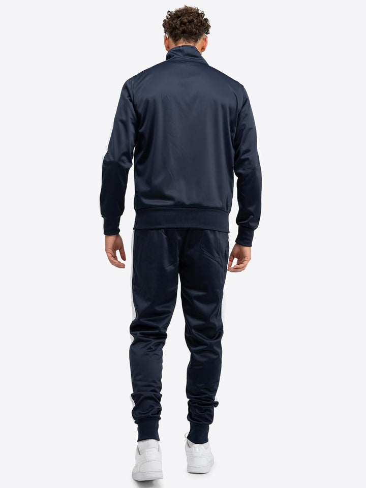 Lonsdale Herren Pember Jogginganzug, Dark Navy