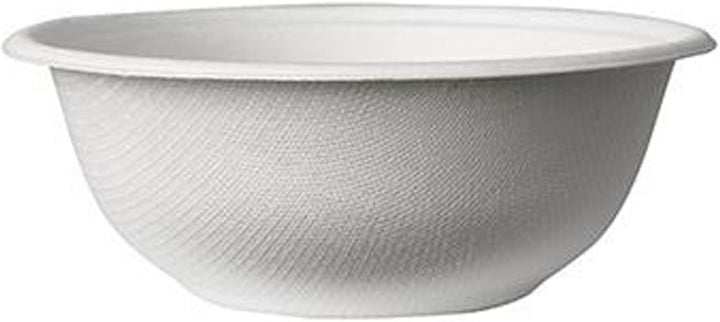 PAPSTAR 500 Schalen, Zuckerrohr Pure 200ml Ø 11,2cm 4,2cm Weiss