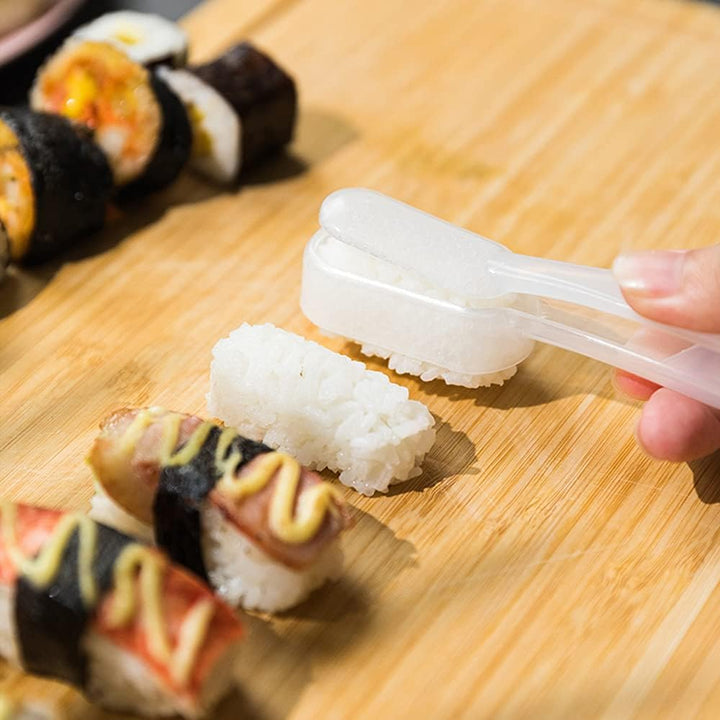 Sushi-Form, 2 Stück, Bento Onigiri, quadratisch, Reiskugel, DIY, Küchenwerkzeug für Restaurants, Hau