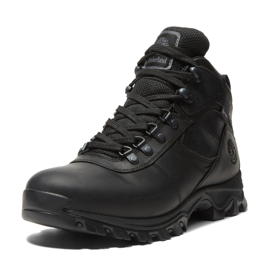Timberland Herren Mt. Maddsen Mid Leather WpHiking Boot 40.5 EU Schwarz, 40.5 EU Schwarz