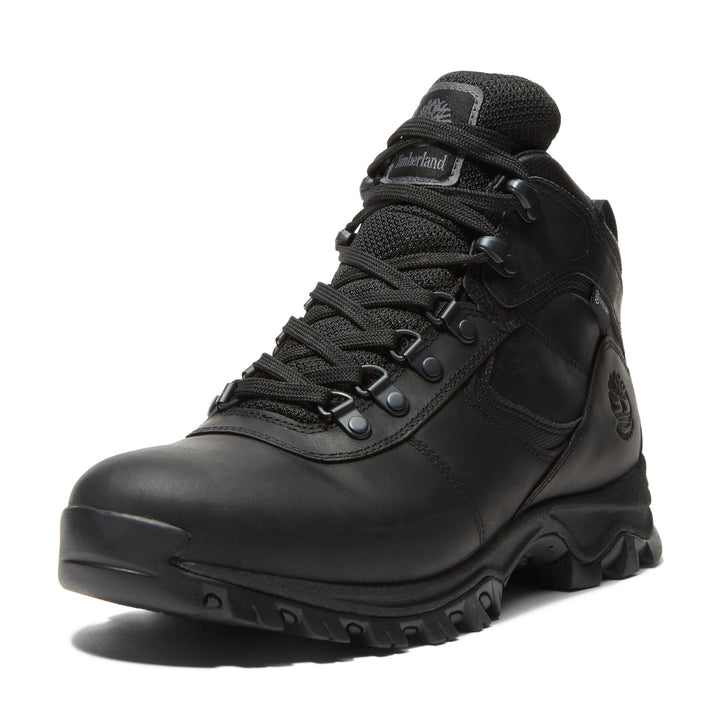 Timberland Herren Mt. Maddsen Mid Leather WpHiking Boot 40.5 EU Schwarz, 40.5 EU Schwarz