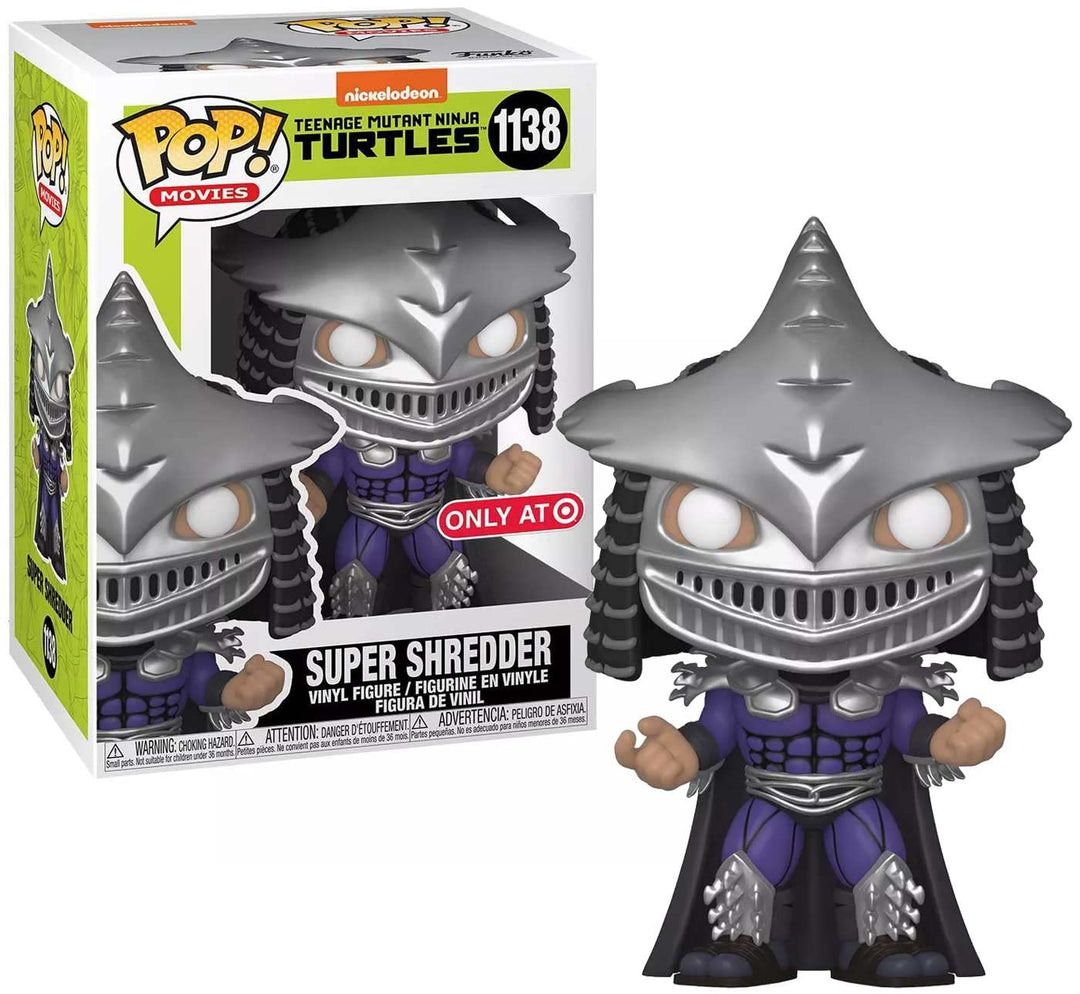POP! Movies Teenage Mutant Ninja Turtles 1138 The Secret of The Ooze - Super Shredder Metallic