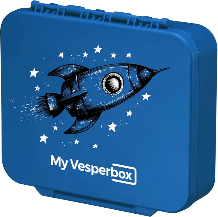 My Vesperbox® Brotdose für Kinder mit Fächern Liv [MADE IN GERMANY] - Lunchbox mit Trennfächern - Be