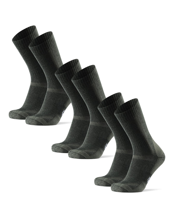 DANISH ENDURANCE Merino Wandersocken, Sommer Trekkingsocken, Merinowolle Socken, Atmungsaktiv & Star