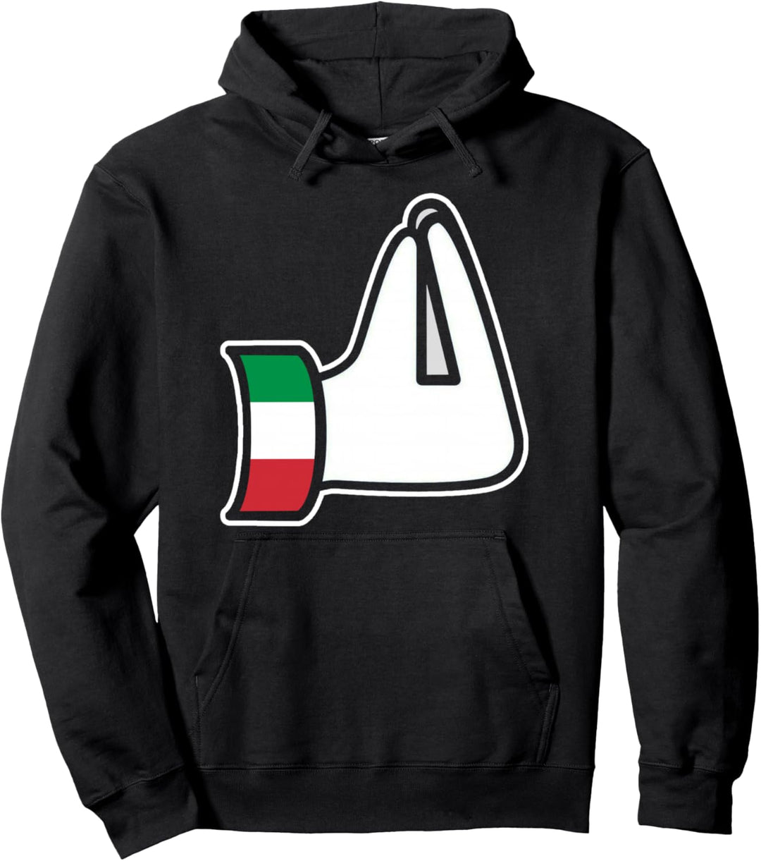 Italienische Handgeste Italia Italien Italiano Humor Familie Pullover Hoodie