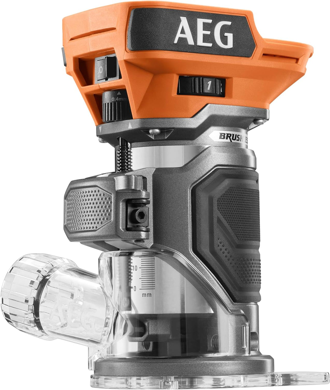 AEG 18 V Pro18V Brushless Akku-Kantenfräser BOF18BL3-0, 6 mm Spanndurchmesser, ohne Akku und Ladeger