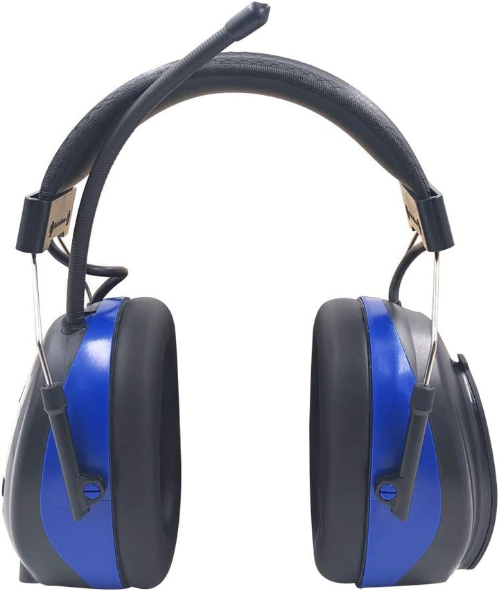 PROTEAR Gehörschutz mit Bluetooth und Radio FM/AM, eingebauter wiederaufladbarer Lithiumbatterie, Si