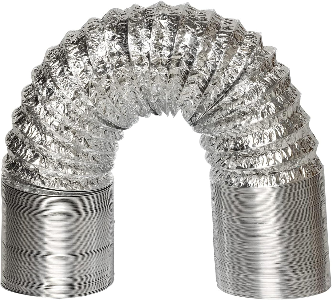 STERR Flexibler Schlauch für Lüftungskanäle 100 mm x 10 m - Abluftschlauch - Kanalschlauch für Heizu