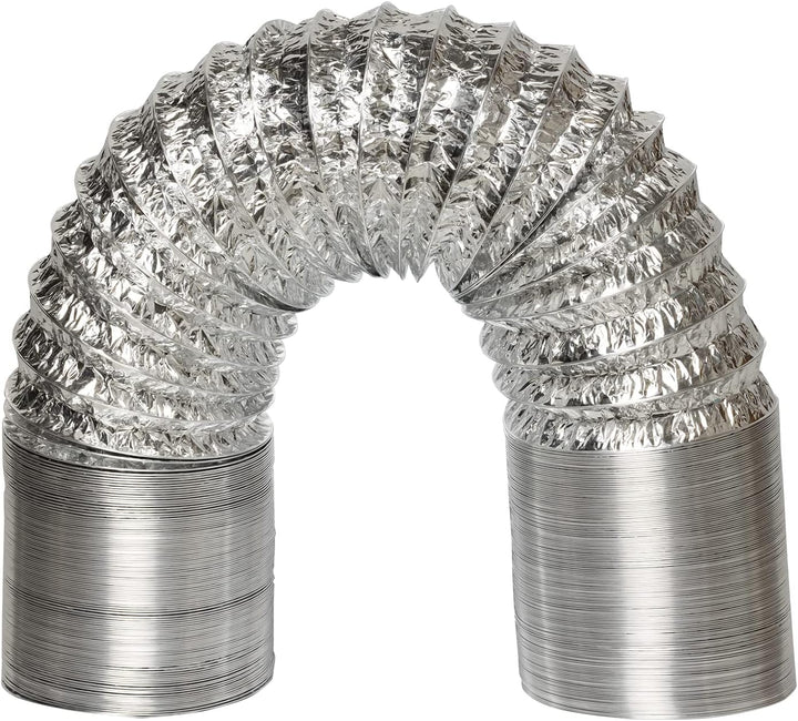 STERR Flexibler Schlauch für Lüftungskanäle 100 mm x 10 m - Abluftschlauch - Kanalschlauch für Heizu