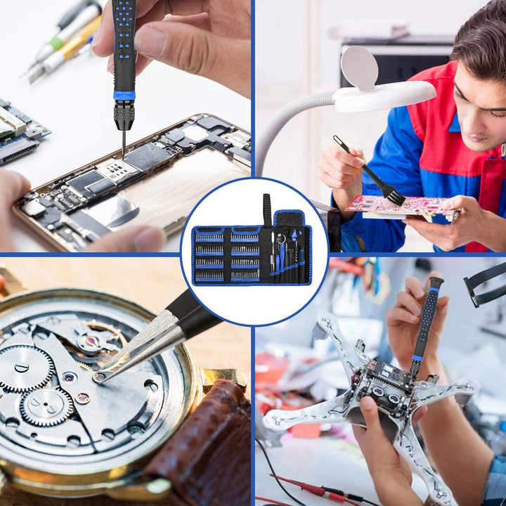 Schraubendreher Sets 142-Stück Elektronik Präzisionsschraubendreher mit 120 Bit Magnetic Repair Tool