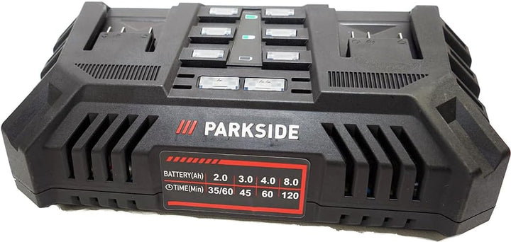 HEADNMORE® Bundle - Parkside® 20V Akku Doppelladegerät PDSLG 20 + HEADNMORE® Schlüsselanhänger