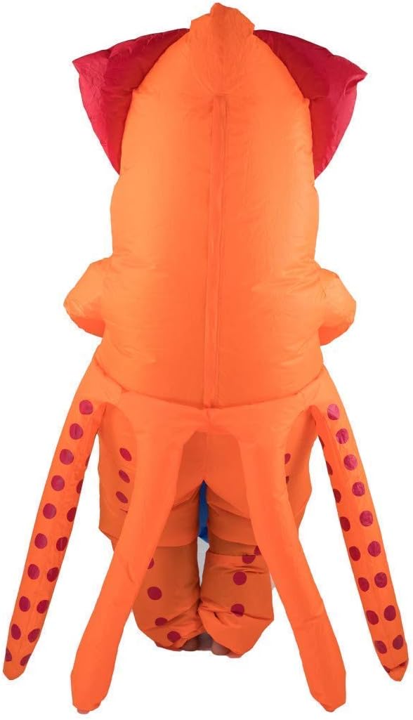 Bodysocks® Aufblasbares Huckeback Riese Tintenfisch Seeungeheuer Monster Kostüm