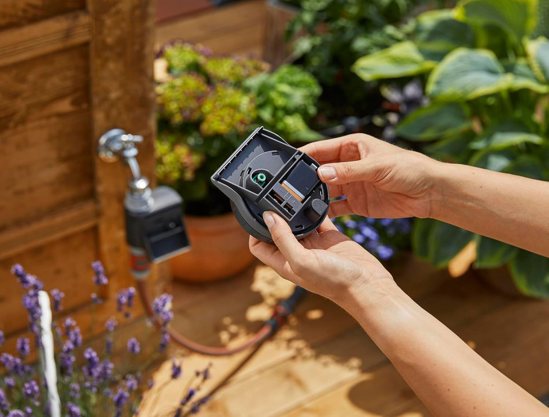 Gardena Bewässerungssteuerung Flex: Automatische und zeitsparende Bewässerung für Balkon und Terrass