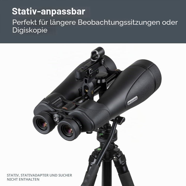 Celestron 72035 SkyMaster Pro ED 20x80 Astronomie-Fernglas mit ED-Glas und grosser Blende für Beobac