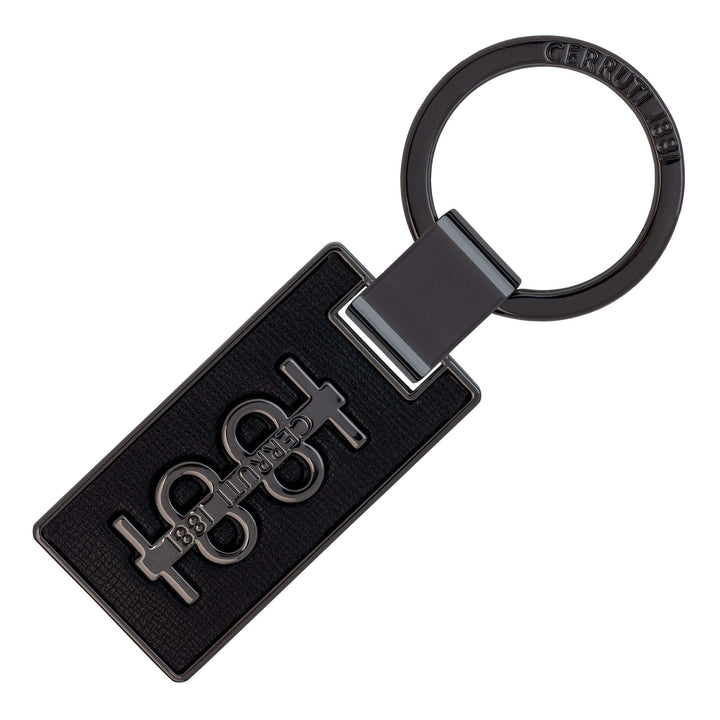 Cerruti 1881 Schlüsselanhänger Irving NAK012 (Schwarz), Schwarz