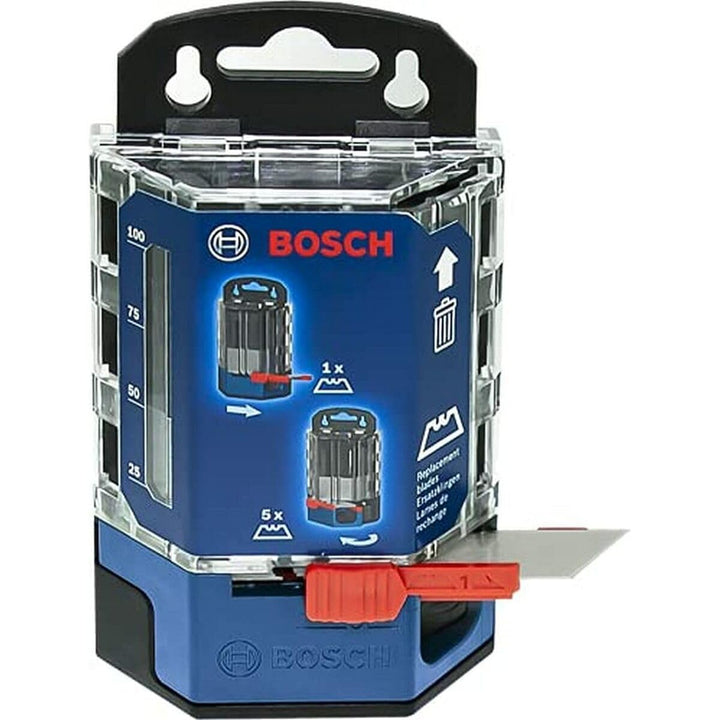 Bosch Professional 50 Ersatzklingen im Dispenser (Kompatibel mit Bosch Professional Trapezklingen Me