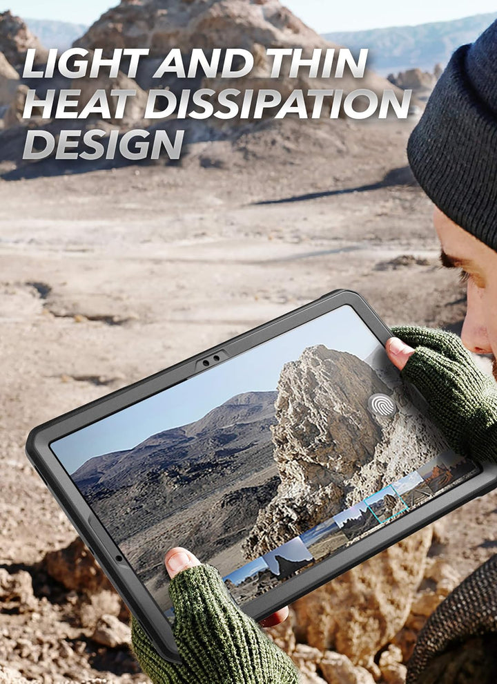 SUPCASE Hülle für Samsung Galaxy Tab S7 Plus / S8 Plus (12.4'') Case 360 Grad Schutzhülle [Unicorn B