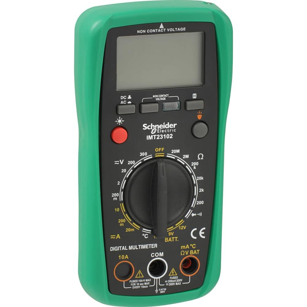 Schneider Electric - Thorsman Digitalmultimeter, Präzise Messungen von Spannung, Strom, Widerstand,
