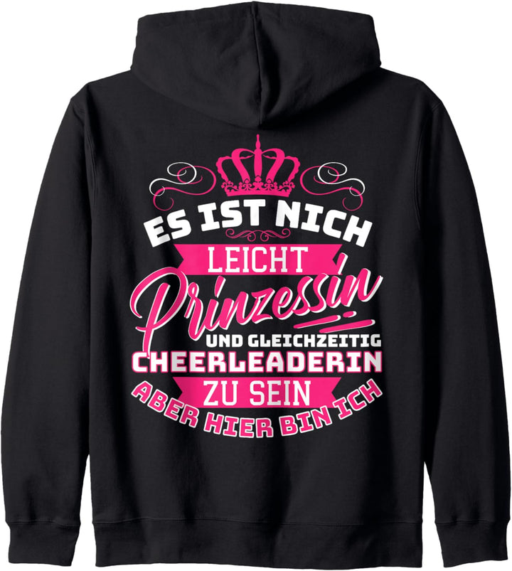 Cheer Leading Prinzessin Spruch! Ich liebe Cheerleading Kapuzenjacke