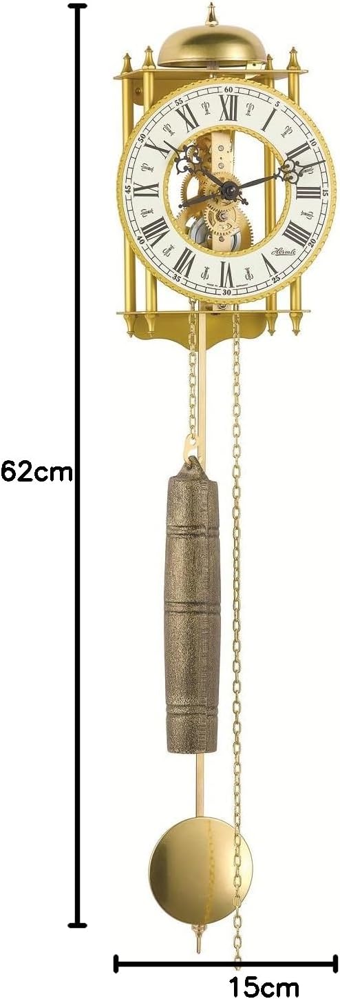 Hermle Mechanische Skelettuhr mit Metallräderwerk Dover- 70332-000711
