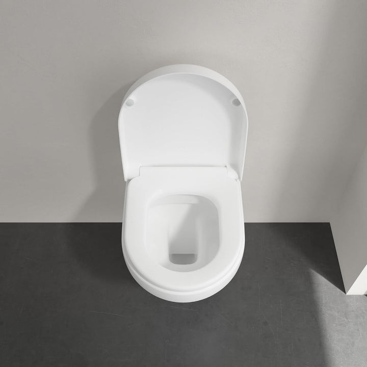 Villeroy und Boch WC Sitz compact Architectura 9M66S2, weiss, 9M66S201 Compact | D-Form | SoftClose