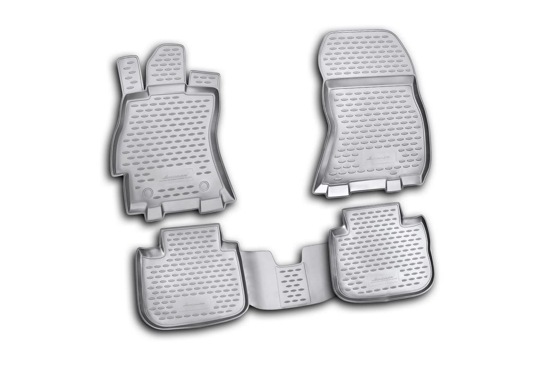 Passgenaue Element 3D Fussmatten Designed für Subaru Outback 2009-2014, 4 TLG. SUBARU Outback, 2009-